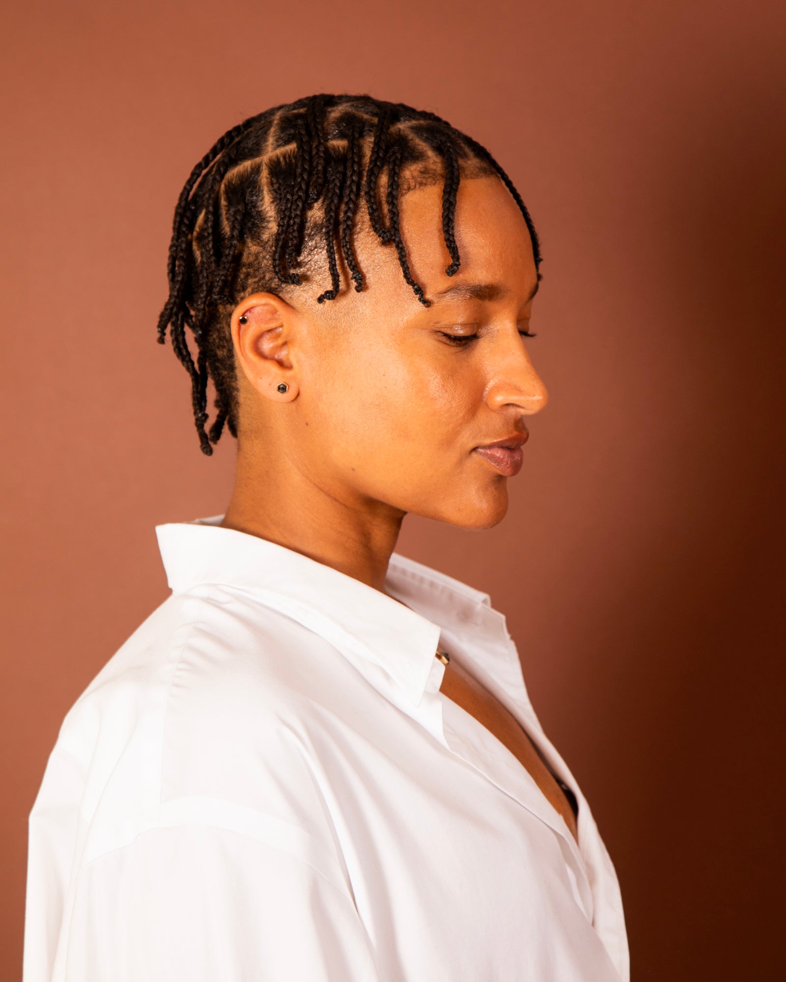 Sanctum Orb Earrings (Small) - Black Diamond