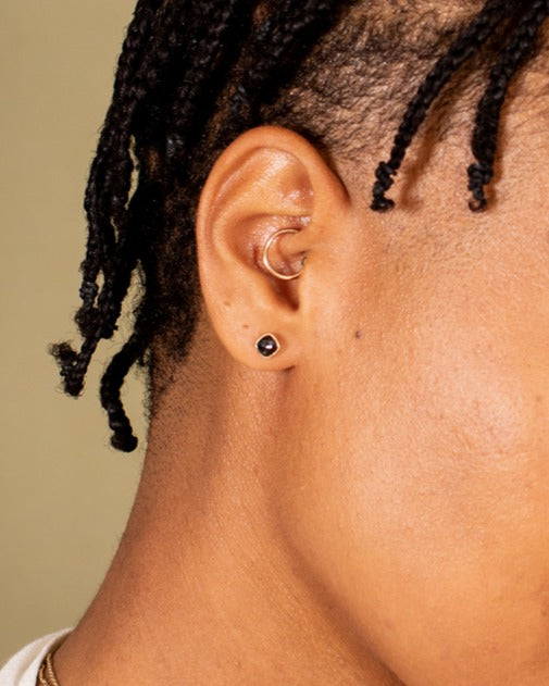 Sanctum Haven Earrings - Black Diamond