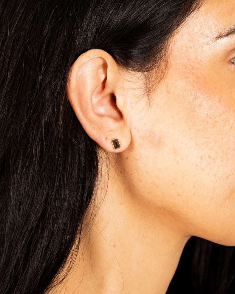 Sanctum Verus Earrings - Black Diamond