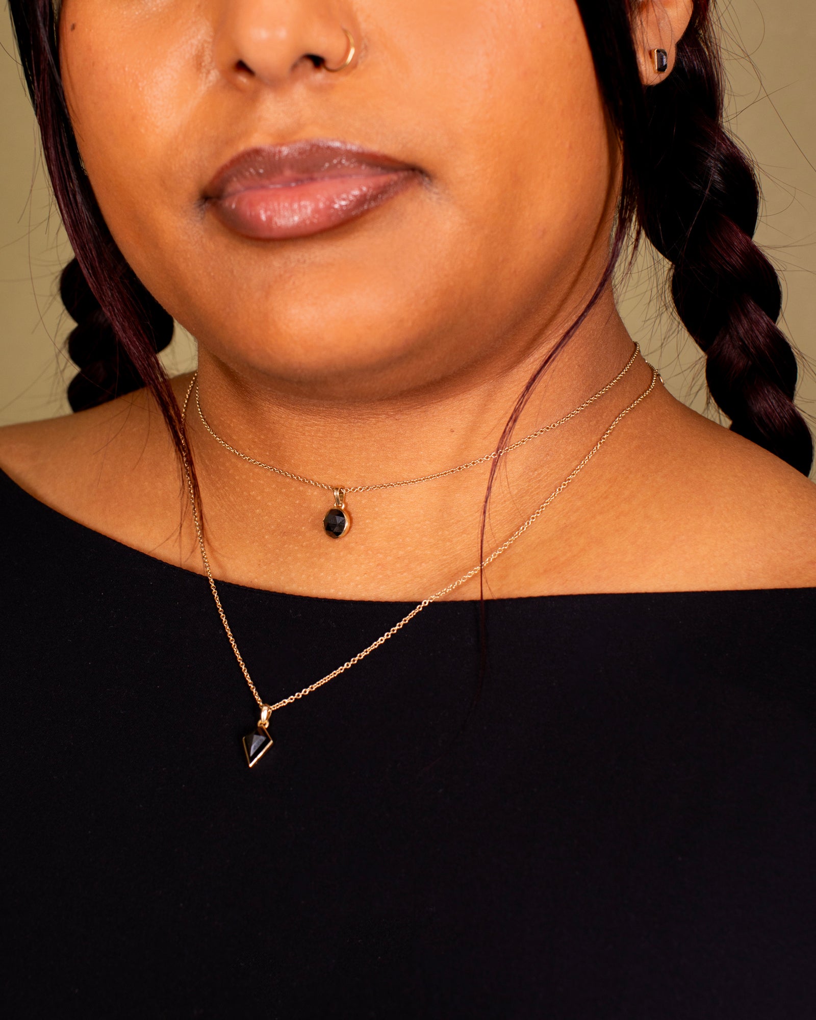 Sanctum Orb Pendant - Black Diamond