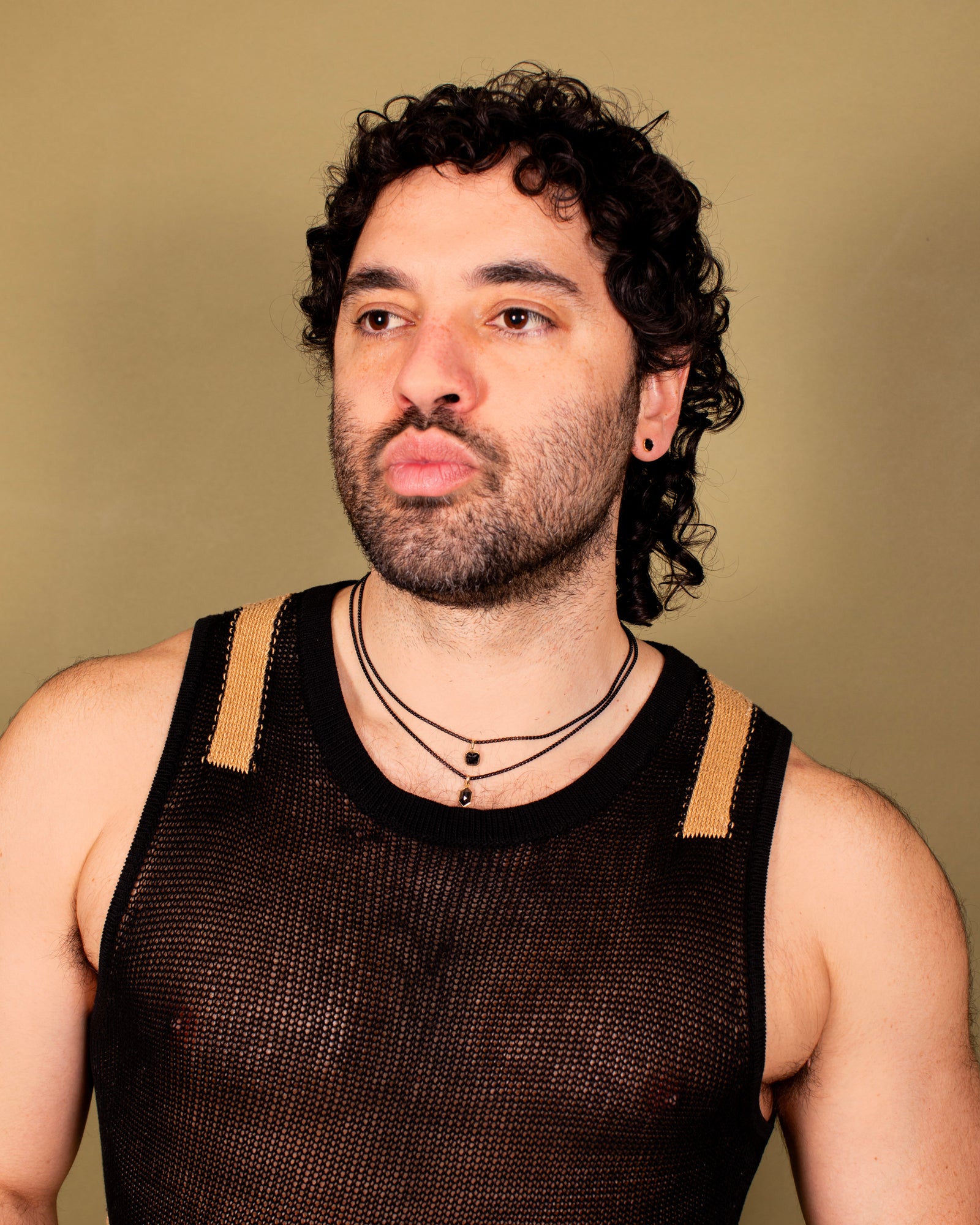 Sanctum Orb Earrings (Large) - Black Diamond