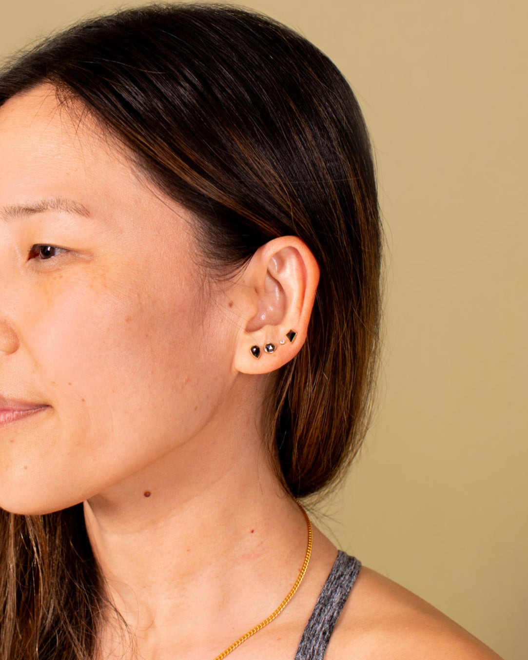 Sanctum Aether Earrings - Black Diamond