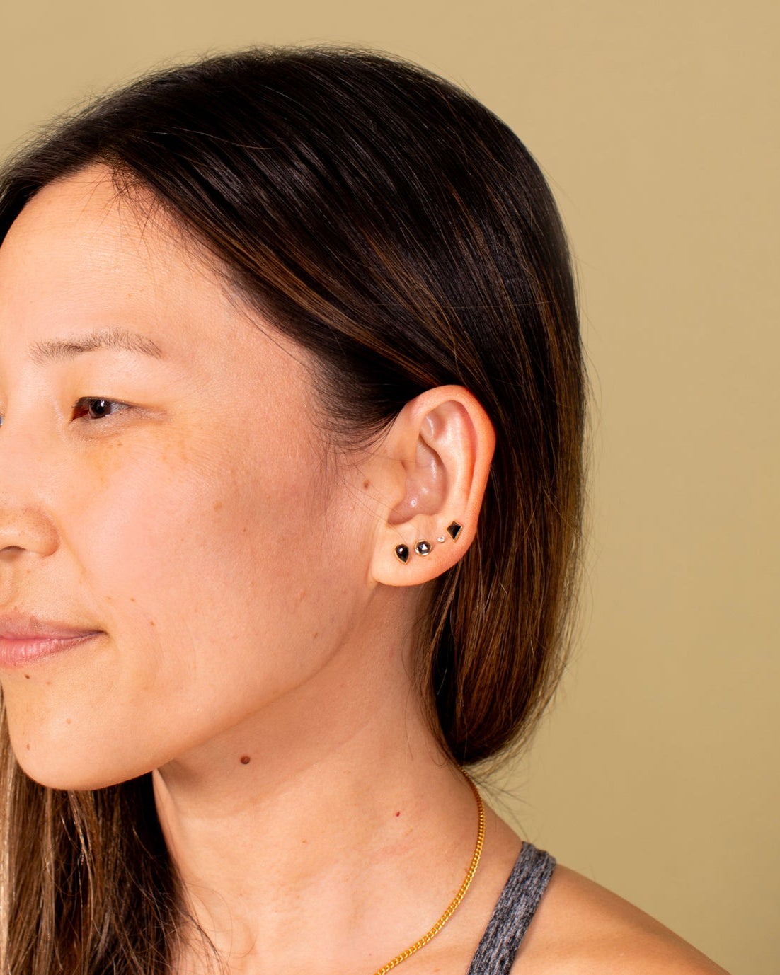 Sanctum Vita Earrings - Black Diamond