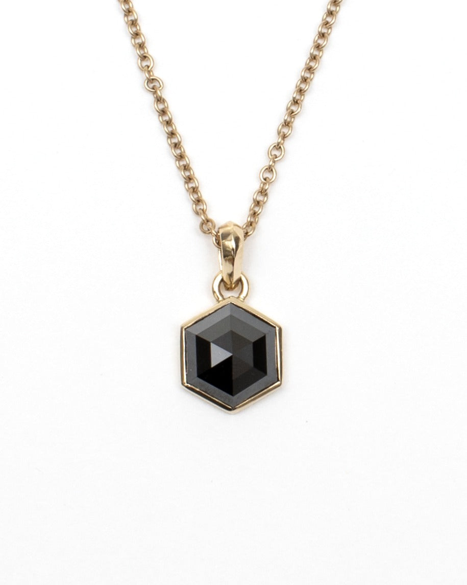Sanctum Hexa Pendant - Black Diamond