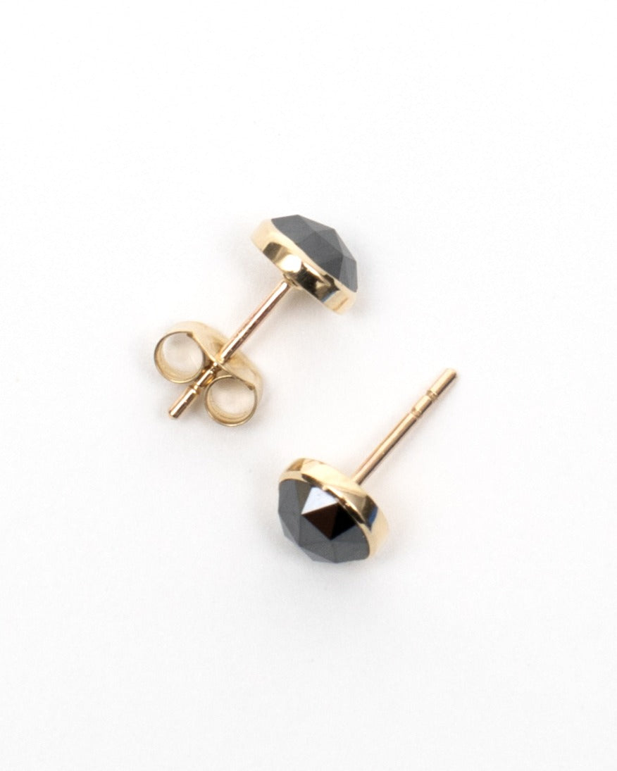 Sanctum Orb Earrings (Large) - Black Diamond