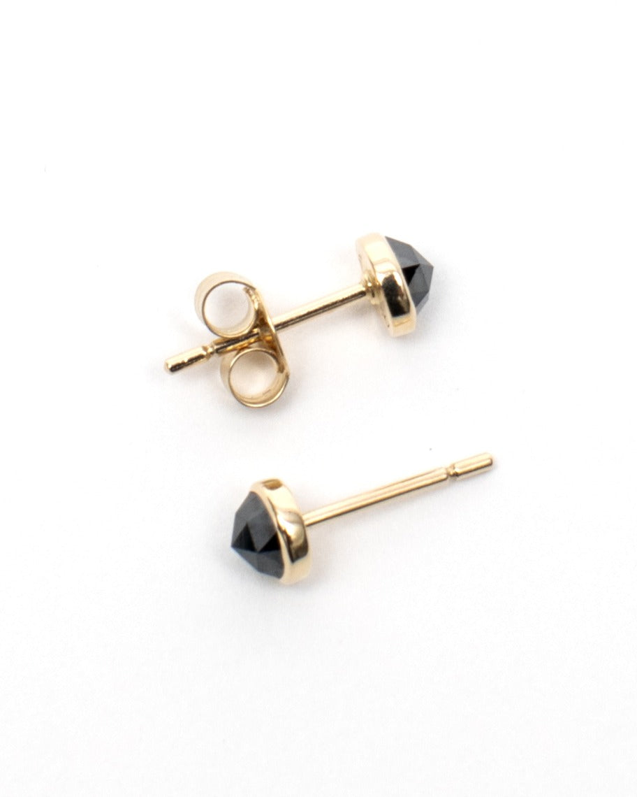 Sanctum Orb Earrings (Small) - Black Diamond