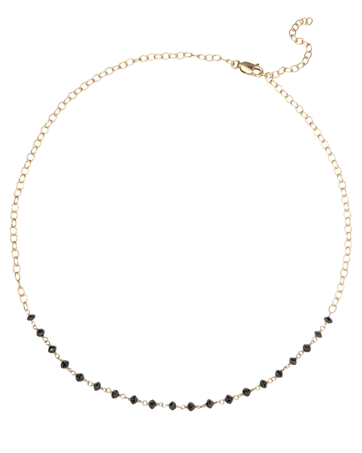 Trace Black Diamond Rosary Choker