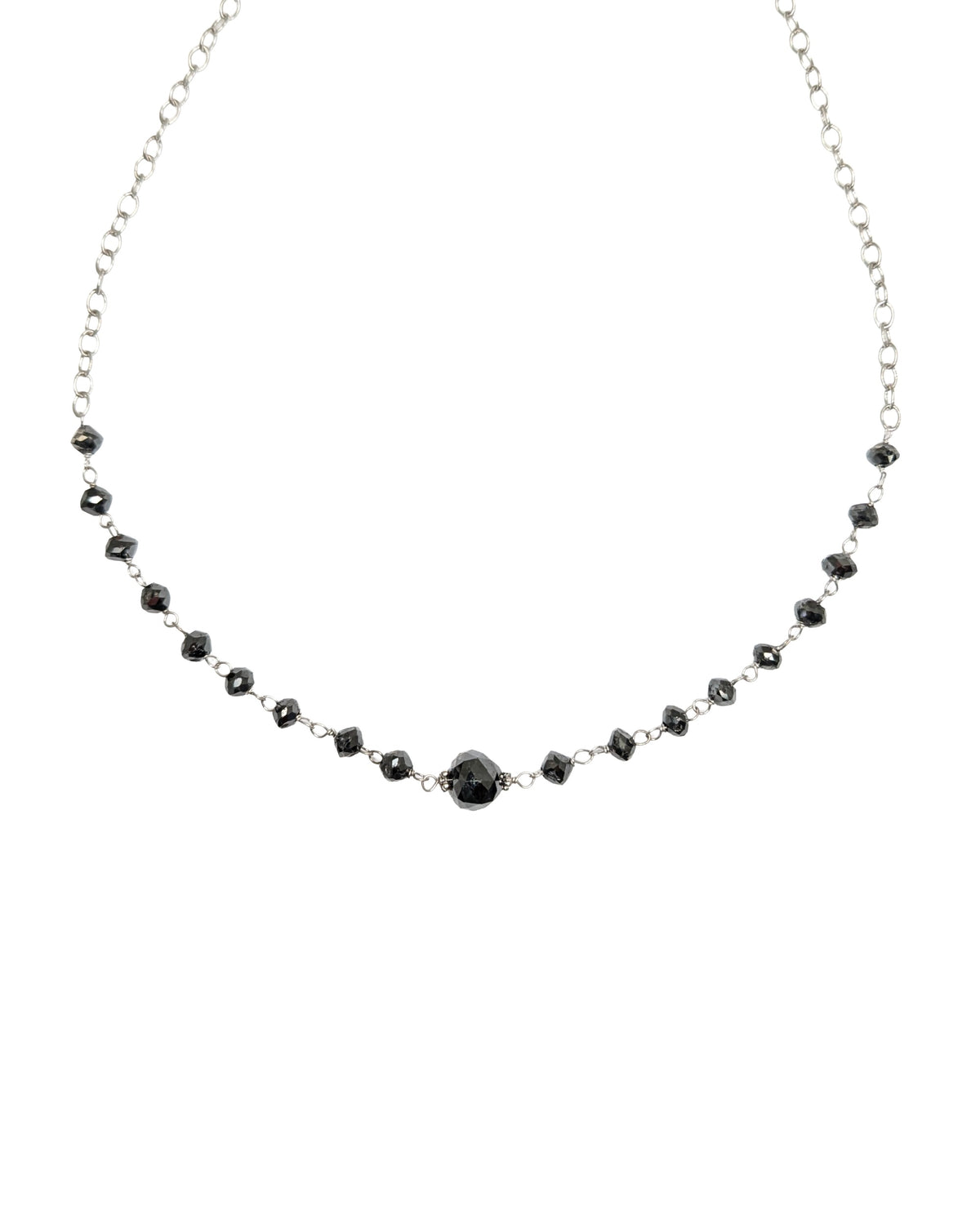 Trace Black Diamond Rosary Choker