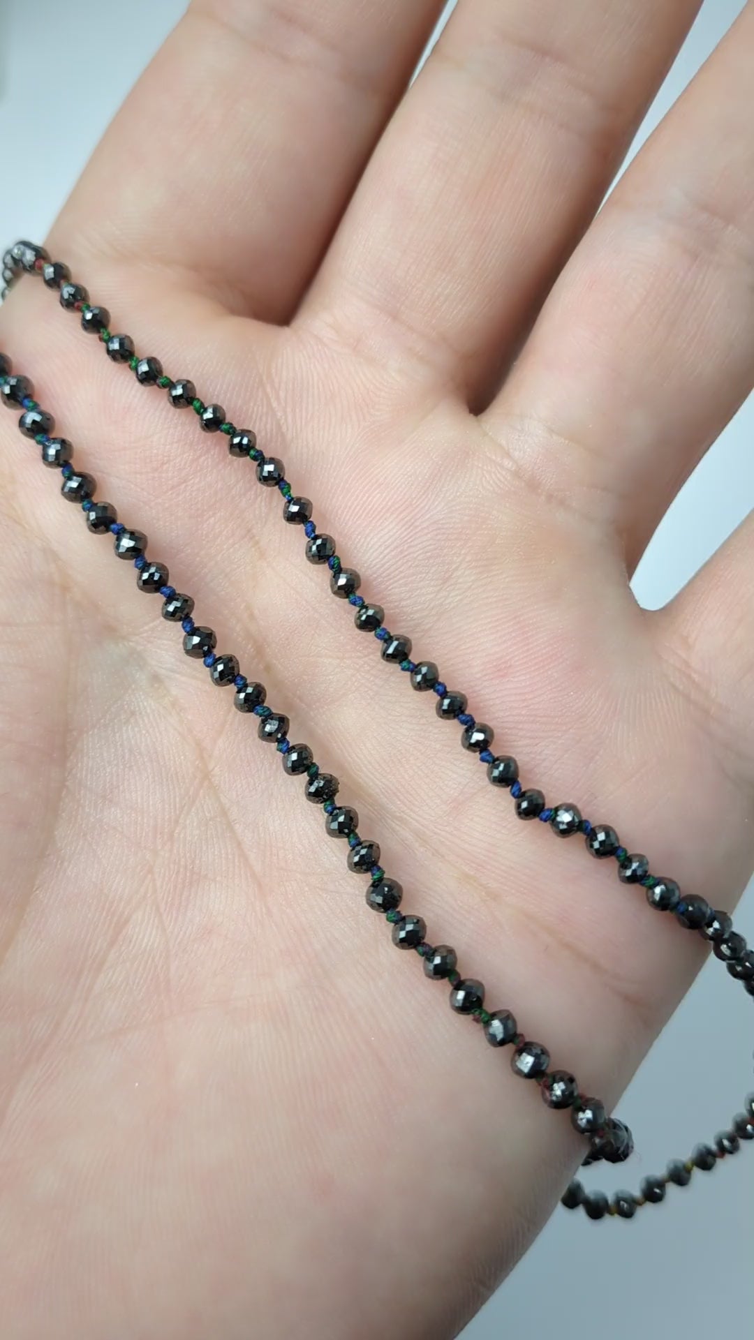 Prism Necklace - Rainbow Thread