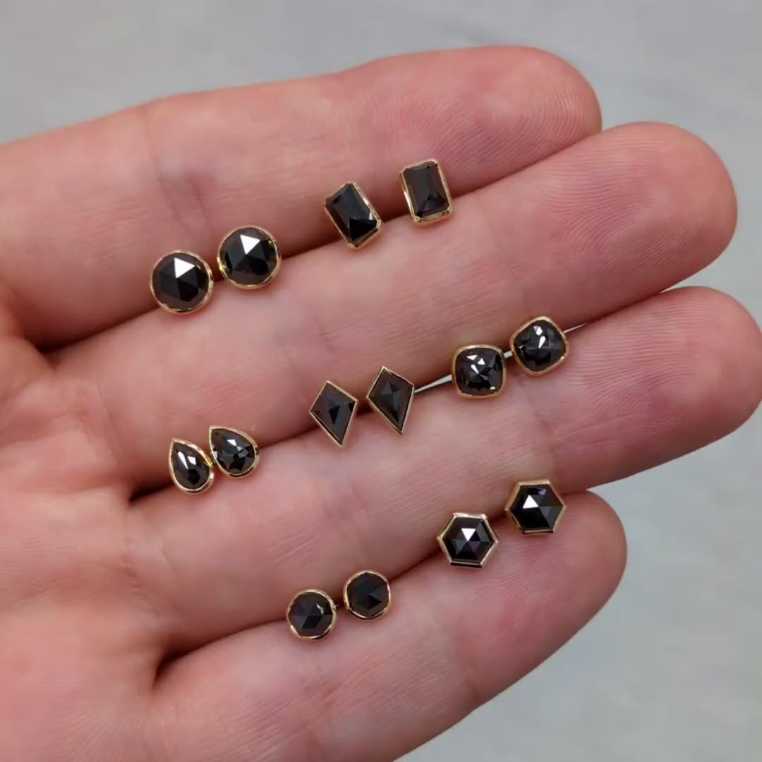 Sanctum Verus Earrings - Black Diamond