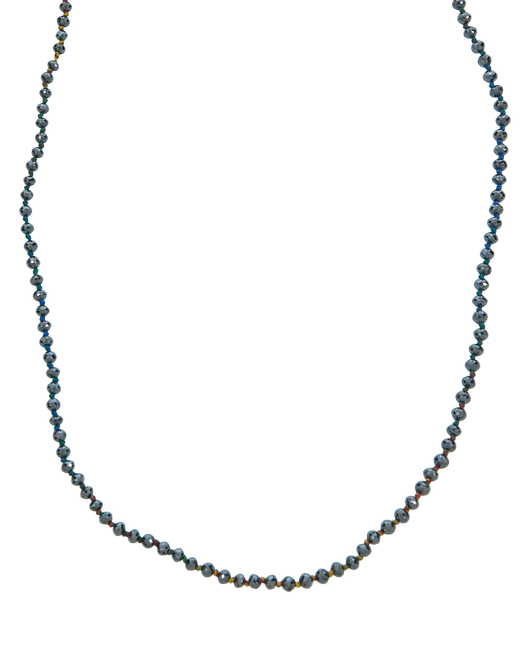 Prism Necklace - Rainbow Thread