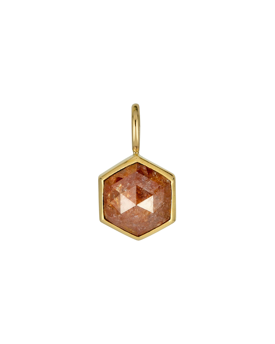 One and Only Sanctum Hexa Pendant - Brown Diamond