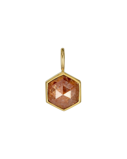 One and Only Sanctum Hexa Pendant - Brown Diamond