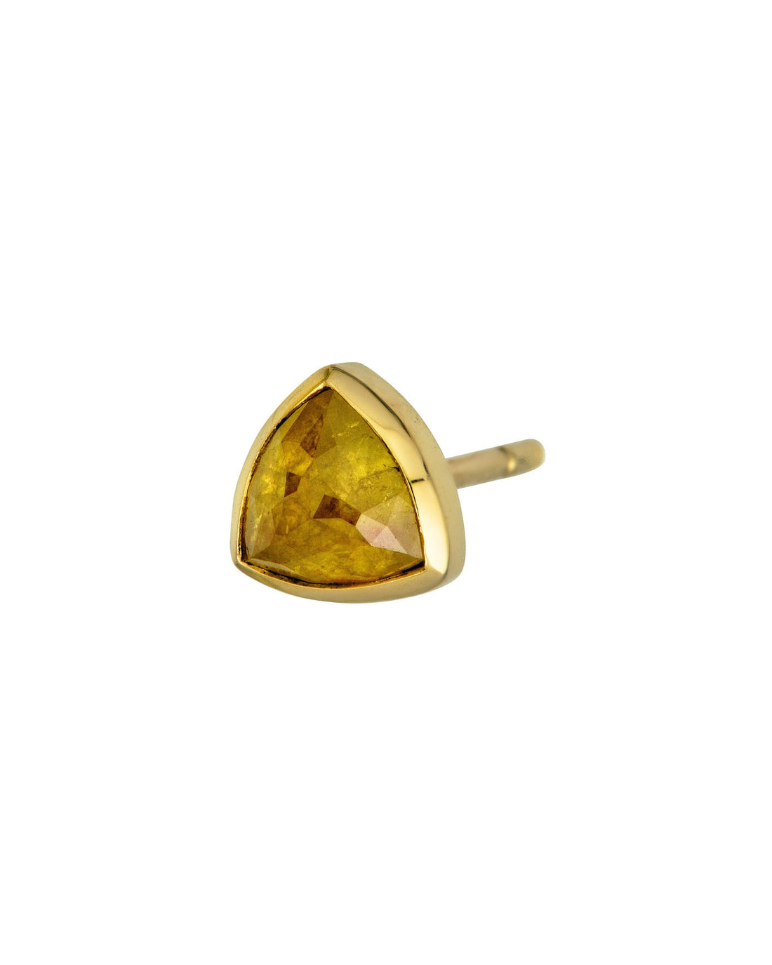 One and Only Sanctum Trinus Earring - Yellow Diamond