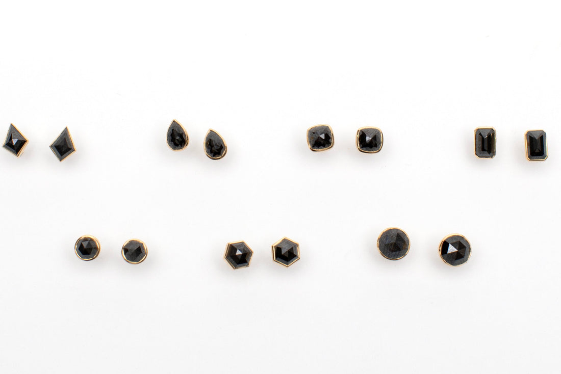 SAMPLE SALE - Sanctum Noir Black Diamond Earrings
