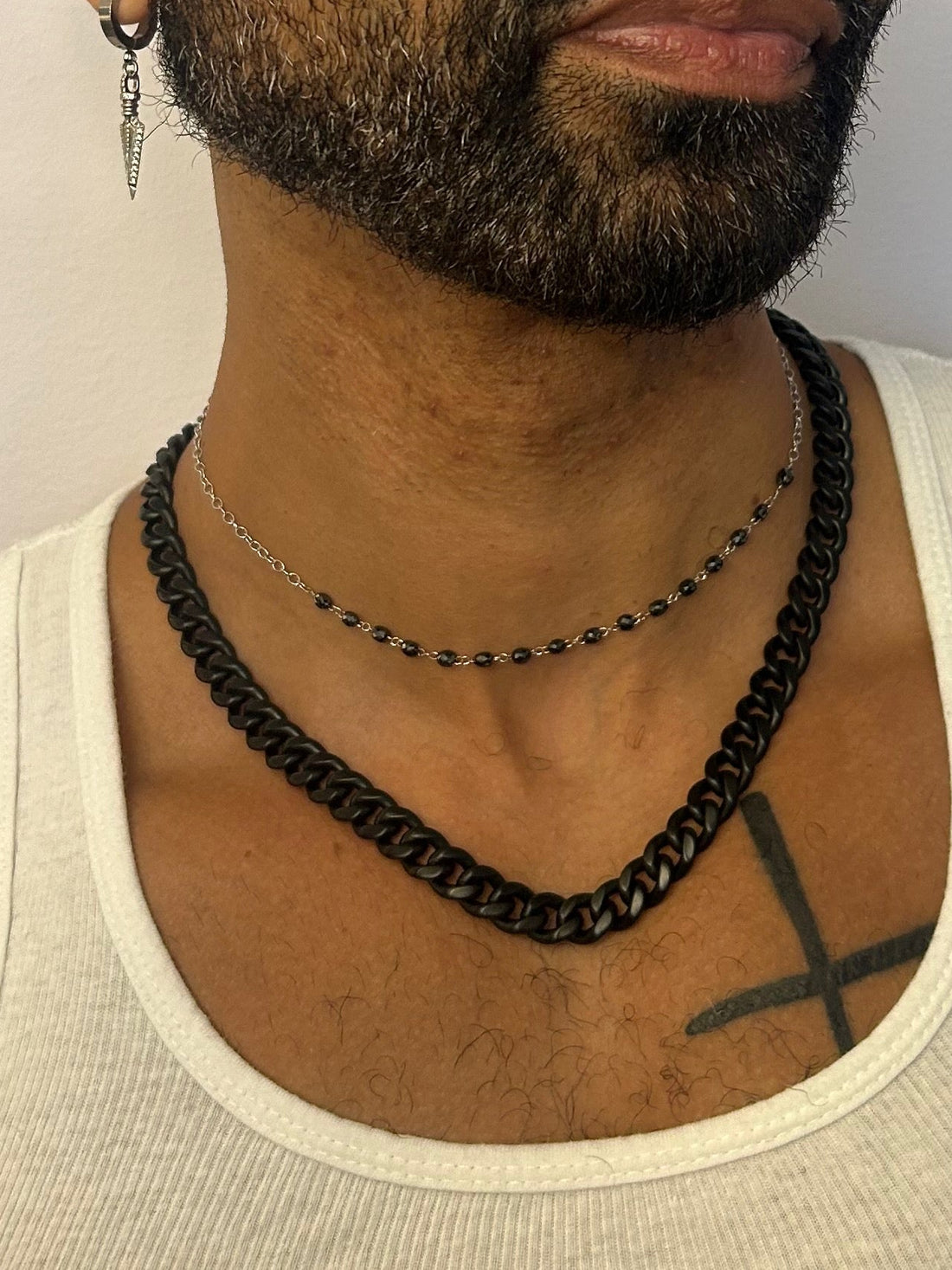 Trace Black Diamond Rosary Choker