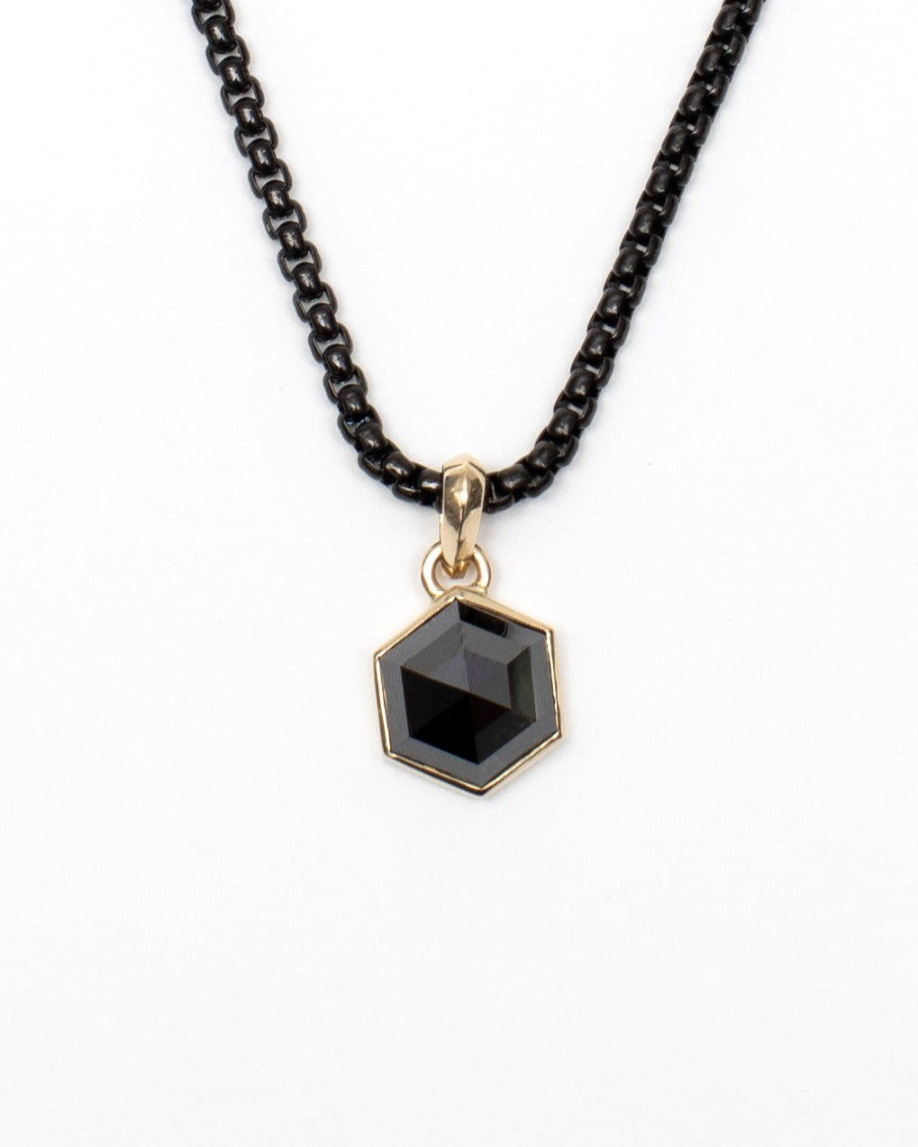 Sanctum Hexa Pendant - Black Diamond