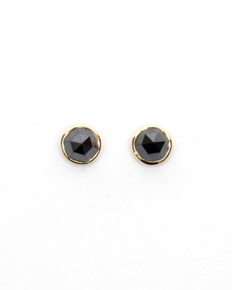 Sanctum Orb Earrings (Small) - Black Diamond