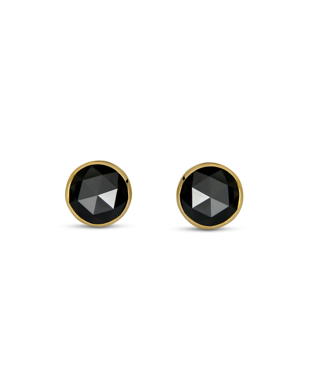 Sanctum Orb Earrings (Large) - Black Diamond
