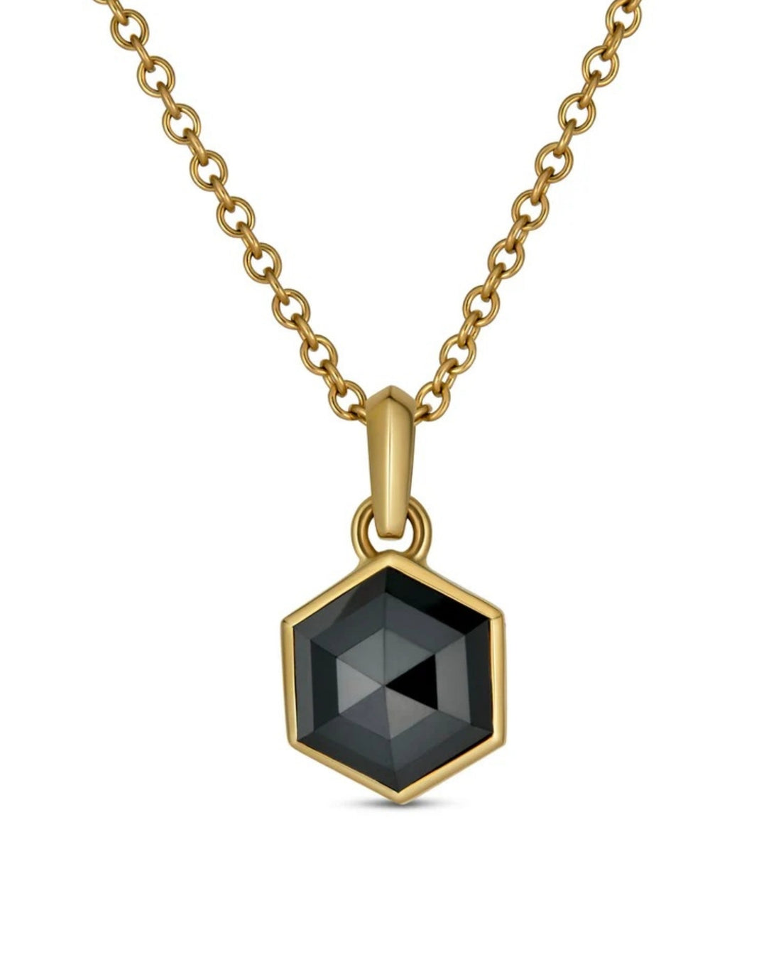 Sanctum Hexa Pendant - Black Diamond