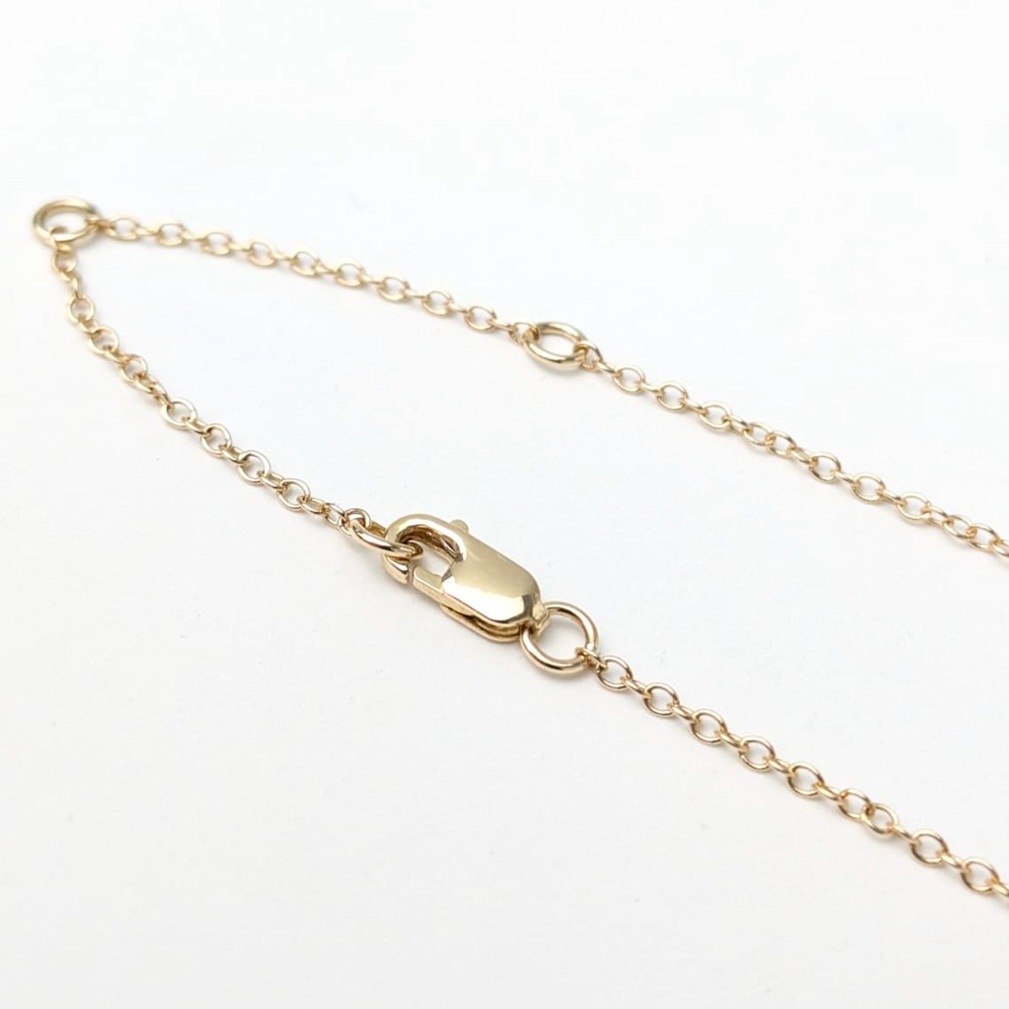 Polaris Brown Diamond Cab Choker Necklaces in 14K