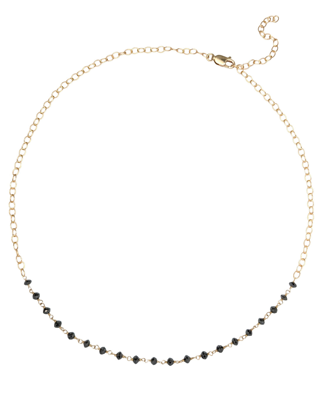 Trace Black Diamond Rosary Choker