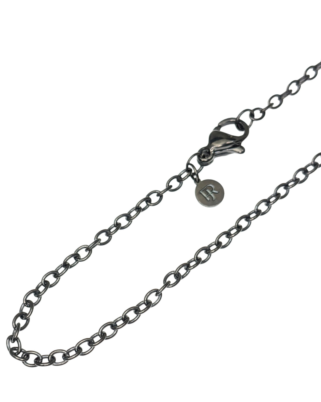 Foundations Black Steel Cable Chain