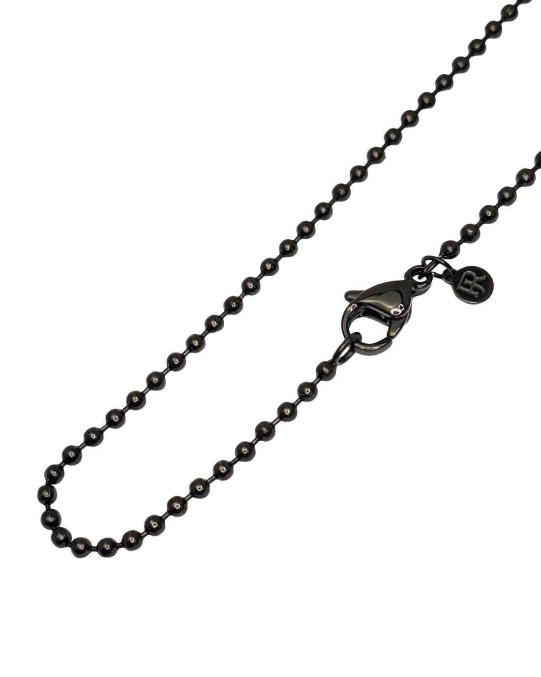 Foundations Black Steel Ball Chain
