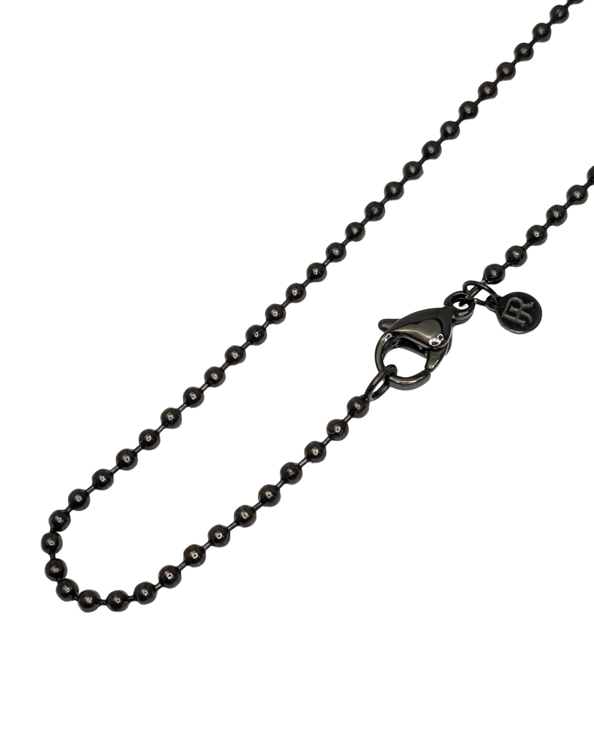 Foundations Black Steel Ball Chain