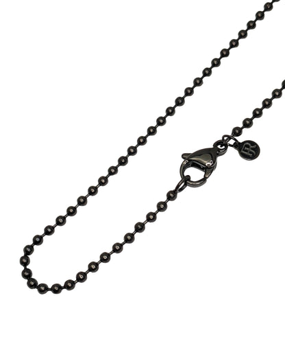 Foundations Black Steel Ball Chain
