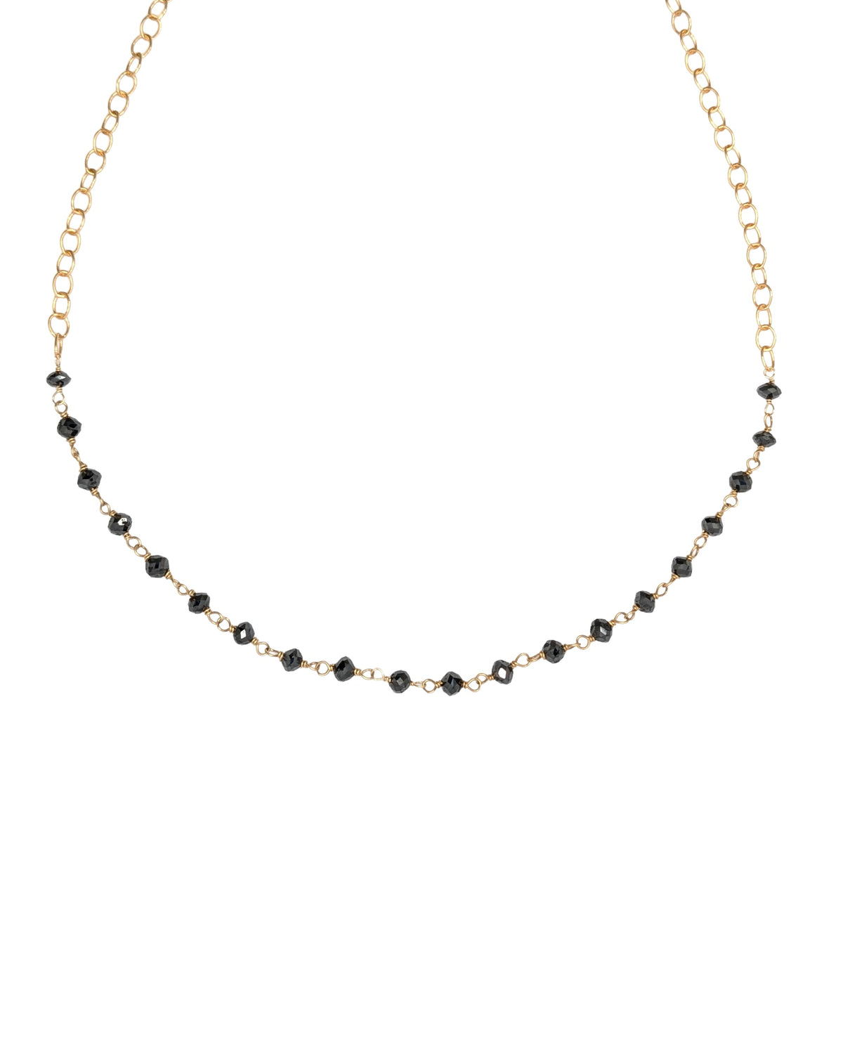 Trace Black Diamond Rosary Choker