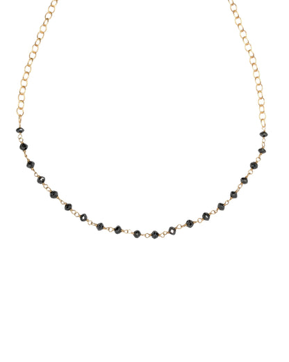 Trace Black Diamond Rosary Choker