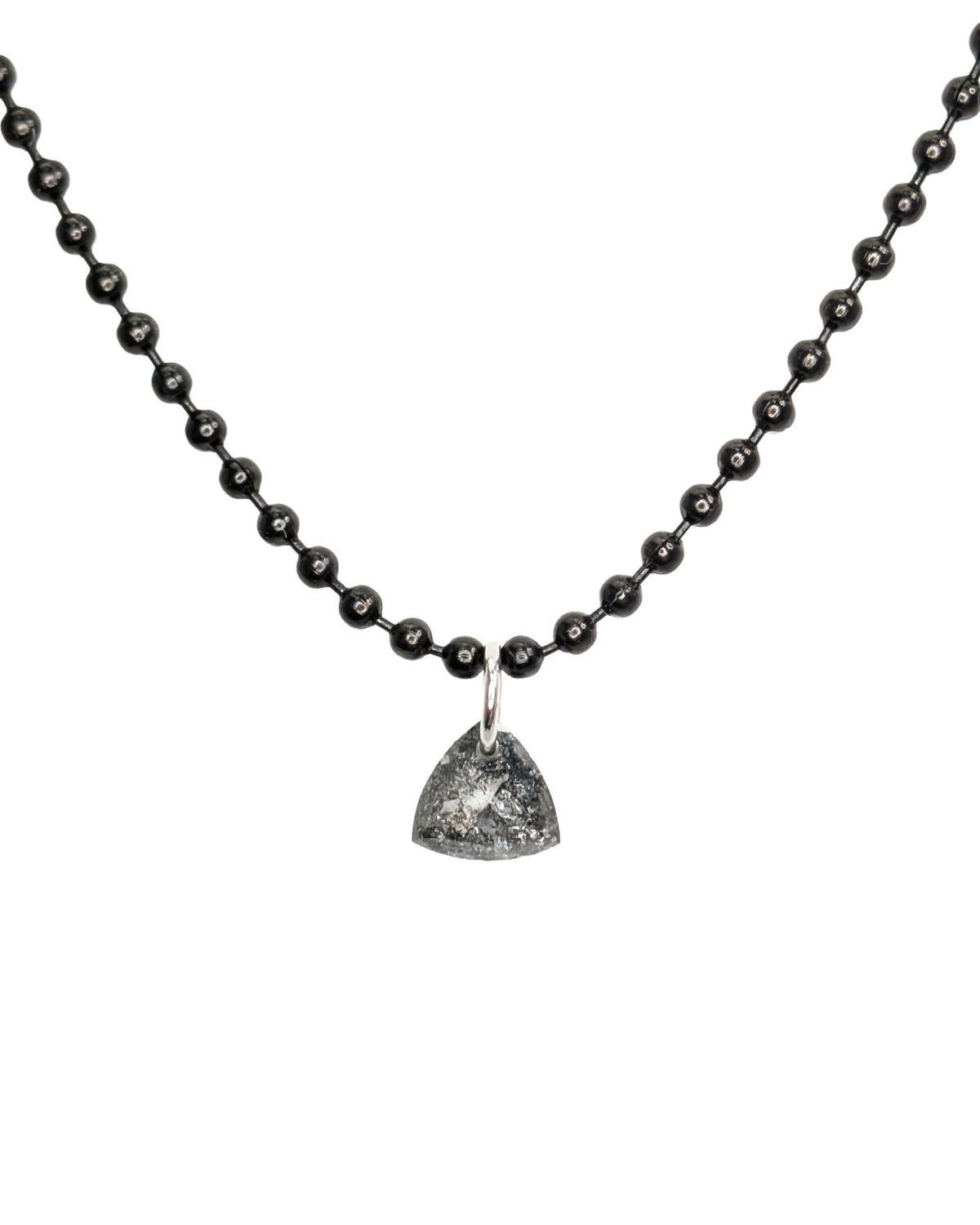 Foundations Black Steel Ball Chain