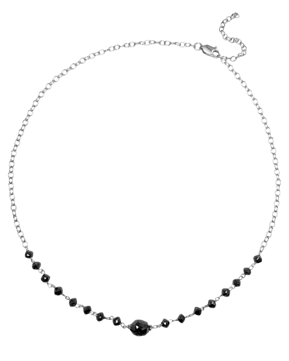 Trace Black Diamond Rosary Choker
