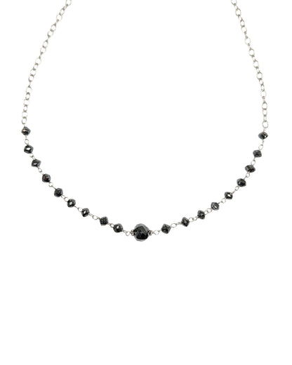 Trace Black Diamond Rosary Choker