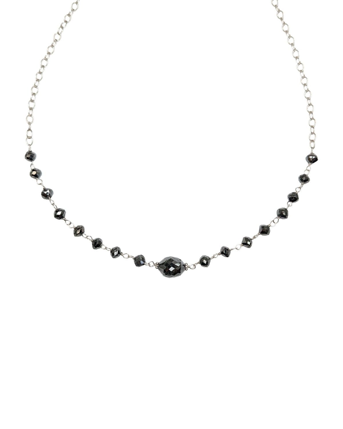 Trace Black Diamond Rosary Choker