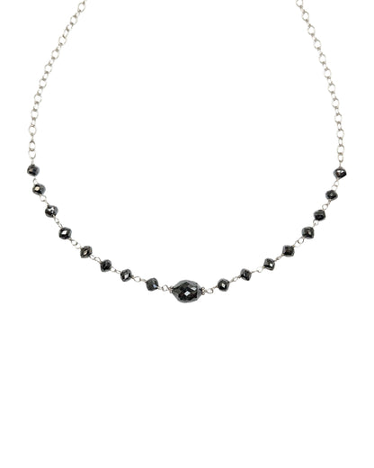 Trace Black Diamond Rosary Choker