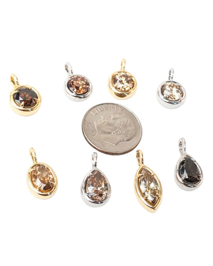 1.00ct Brown Diamond Solstice Pendants