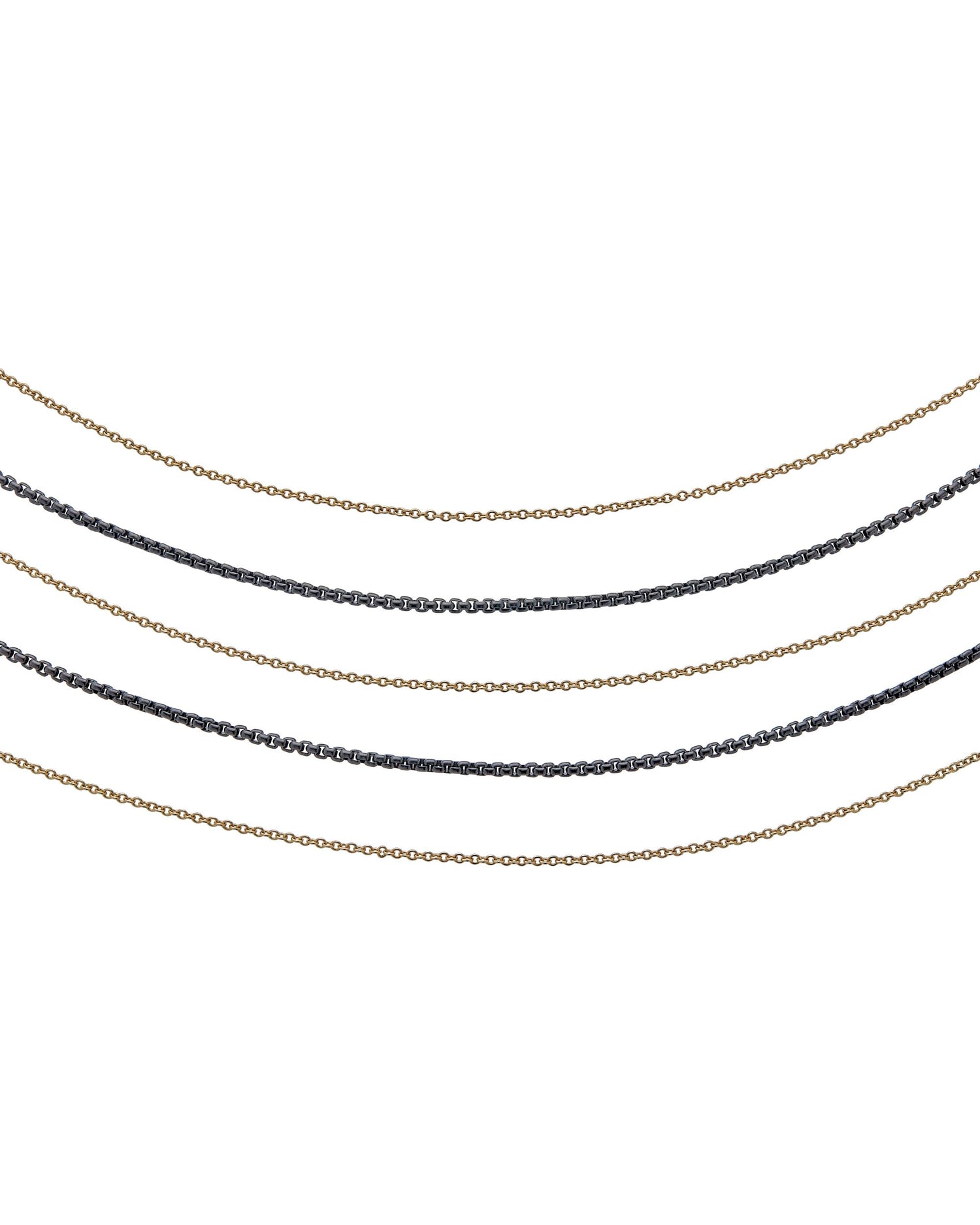 Foundations 14K Gold Cable Chain