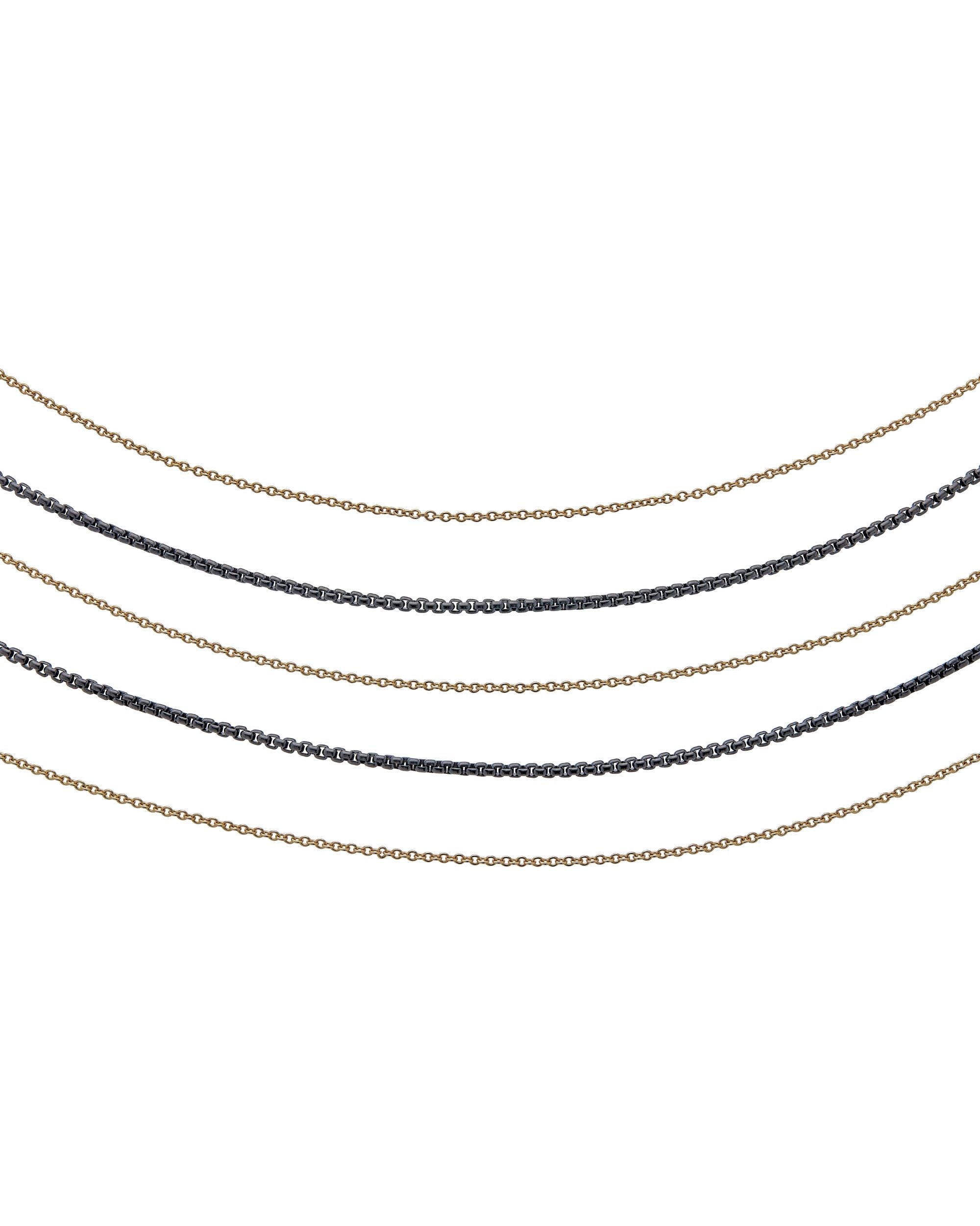 Foundations 14K Gold Cable Chain