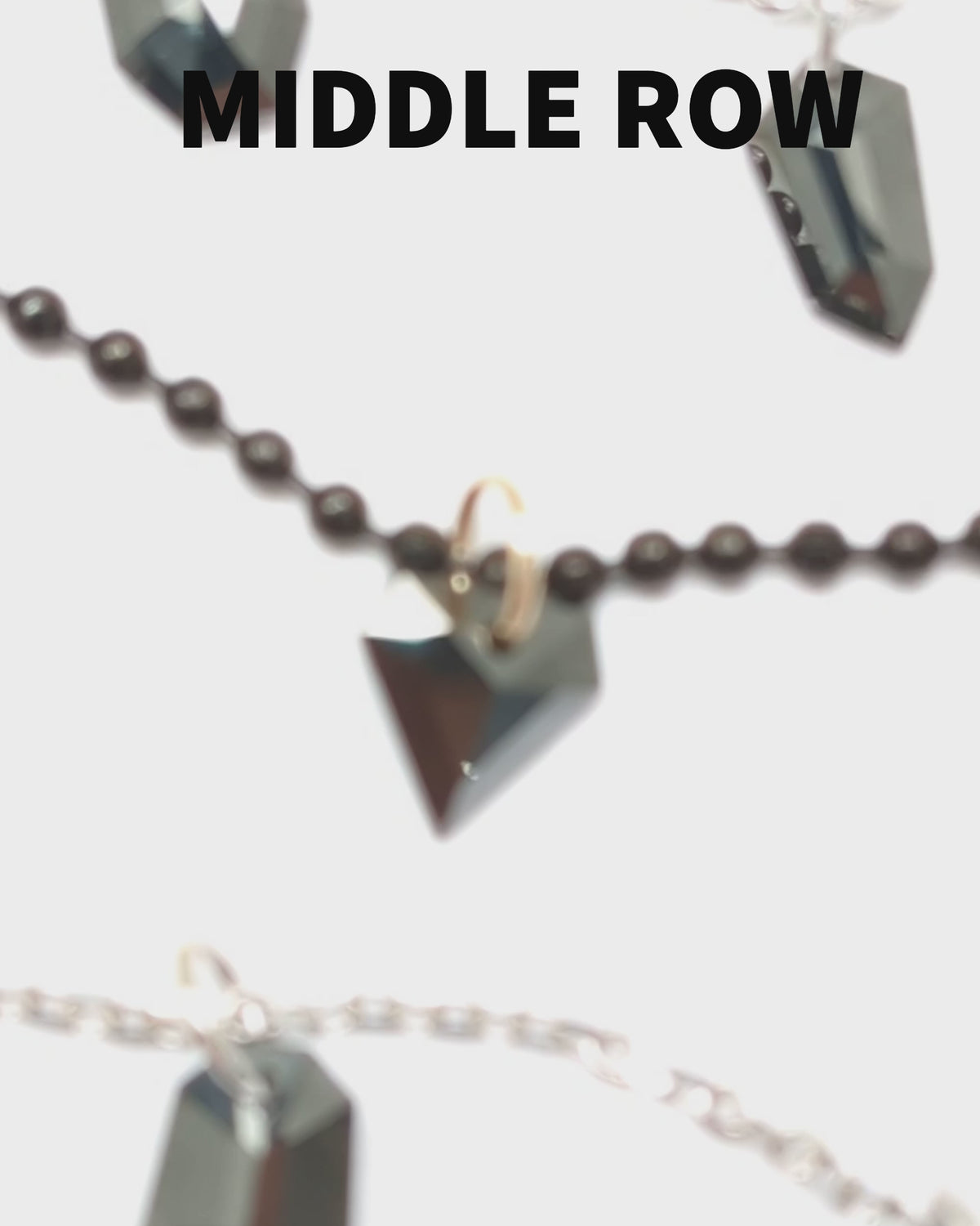 N A K E D Diamond Pendants in 14K - Black