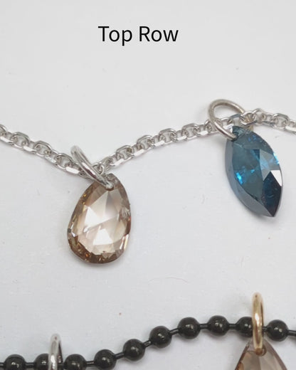 N A K E D Diamond Pendants in 14K - Fancy Colors