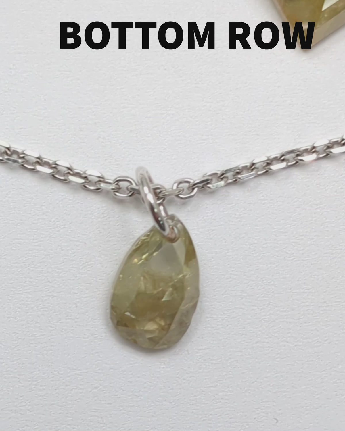 N A K E D Diamond Pendants in 14K - Rustic