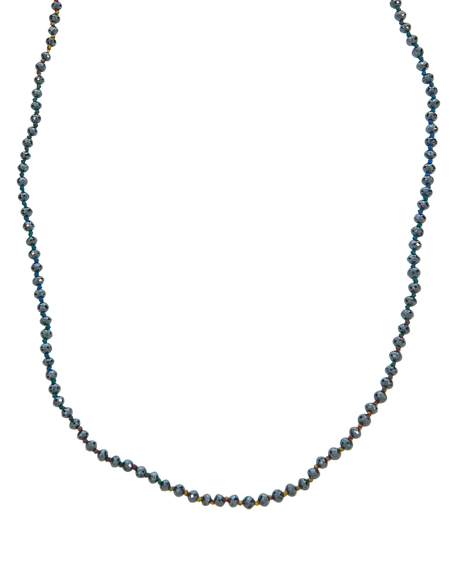 Prism Necklace - Rainbow Thread